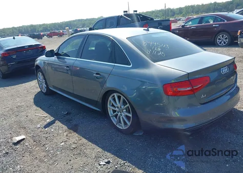 2016 Audi A4 2.0T Premium z USA, uszkodzony, nr VIN WAUBFAFL3GN015732